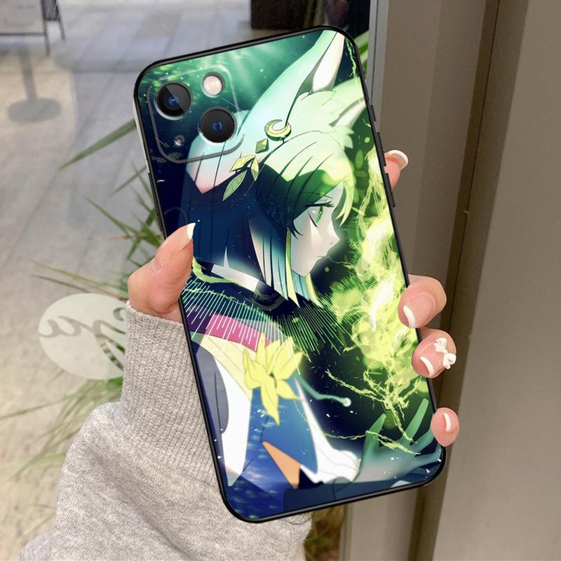 Чехол Genshin Impact Тигнари для iPhone 17 Air 16 15 14 13 11 12 Pro Max Plus 12 13 Mini 16e 17 Pro Max Задняя крышка