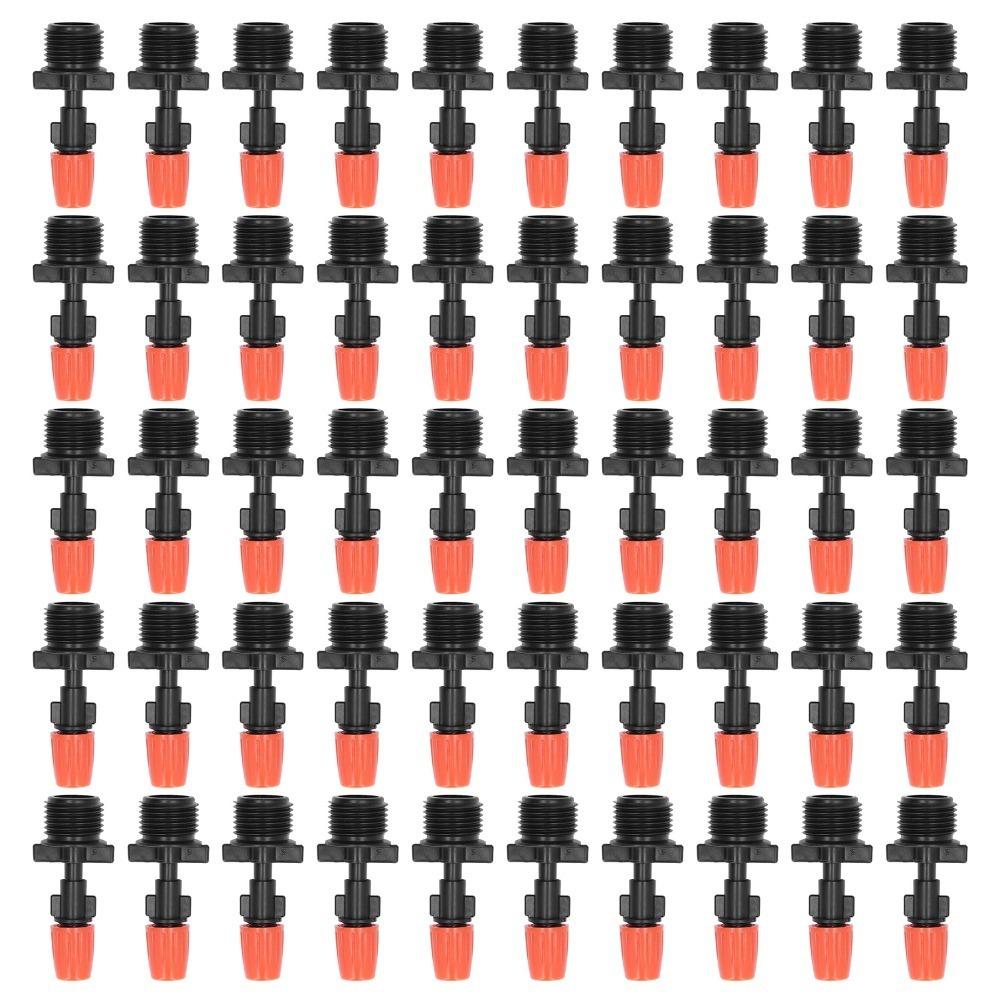 50pcs Easy To Install Misting Nozzle POM Water Spray Nozzle Water Spray Head  Seedling Cultivation