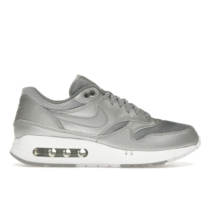 Nike Air Max 1 86 OG Big Bubble - Metallic Silver Men Sneakers Cool-Grey Light-Smoke-Grey White FV7477-002