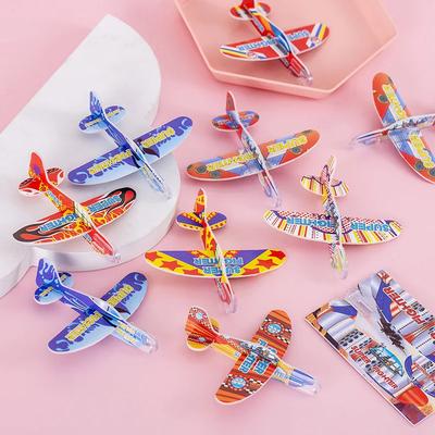 10/20 шт. Мини DIY Ручной Бросок Летающий Планер Самолеты Пенопластовый Самолет Игра Игрушки Детские Сувениры для Вечеринки по случаю Дня Рождения Наполнители для Детского Праздника Подарок