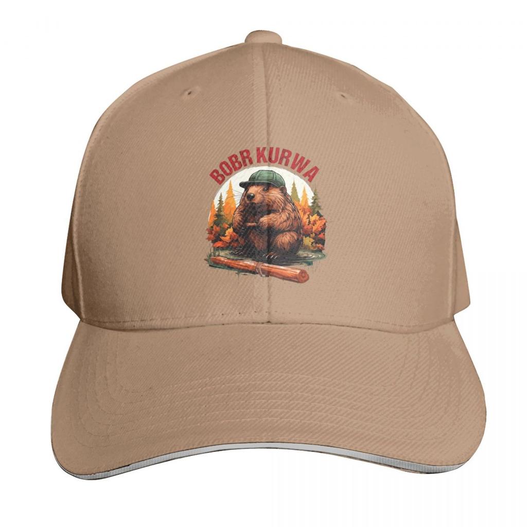 Bobr Kurwa Bober Beaver Cap Fashion Casual Baseball Caps Adjustable Hat Hip Hop Summer Unisex Baseball Hats Polychromatic
