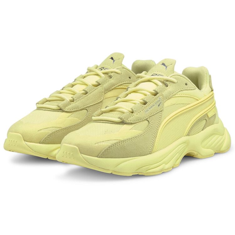 Puma Rs-Connect Fabric Comfortable Thick Sole Low-Top Dad Shoes Unisex Sneaker Yellow 375151-05