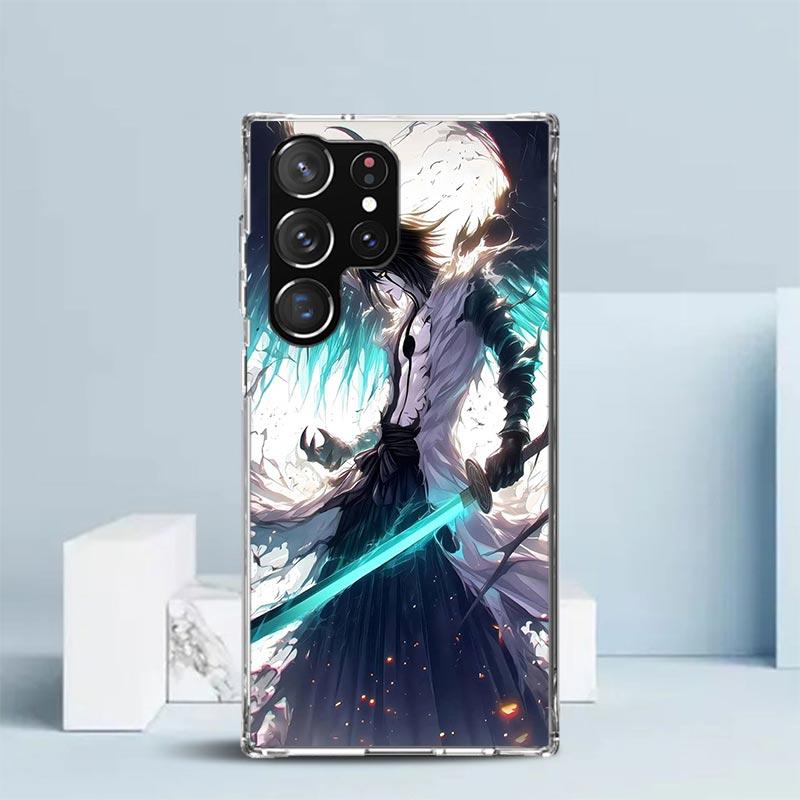 Чехол для телефона Bleach Улькиорра Сифер 4 для Samsung Galaxy S24 S25 Edge S26 Ultra S22 S23 Plus S21 + S20 FE Мягкий ТПУ Задняя крышка Gala