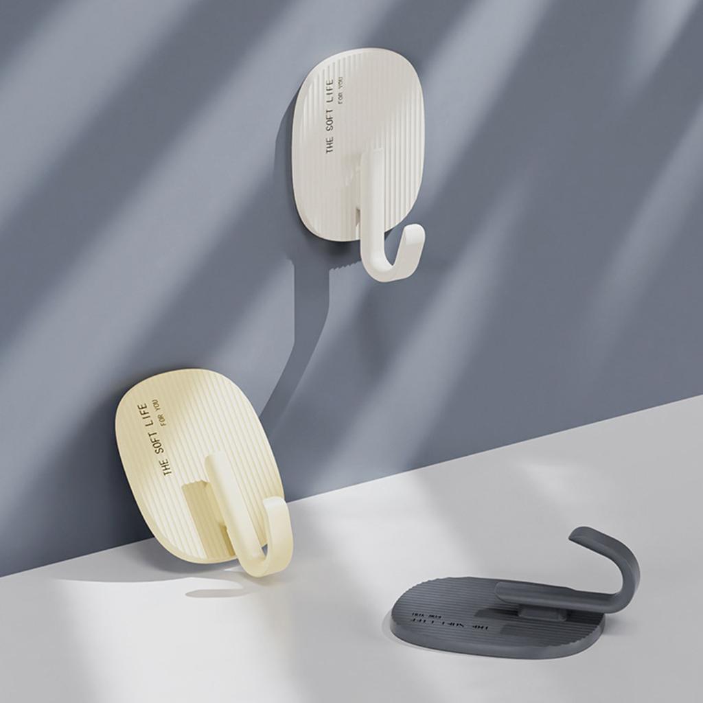 Практичный самоклеящийся настенный крючок одинарный, не требующий гвоздей, вешалки для картин, водонепроницаемый, для решения для подвешивания в ванной комнате