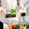 Фильтр для аквариума 3 в 1 Встроенный настенный Циркуляционный Очиститель Воды Бесшумный С Водяным Насосом Цикл Чистой Воды для Дома
