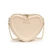 Trendy Ins Style Heart Bag Pu Material Sweet Fresh Shoulder Bag For Ladies