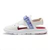 Puma Evolve Sandal Little Kid Summer Camp - теплые белые детские кроссовки кремово-голубые с ромашкой 395646-01