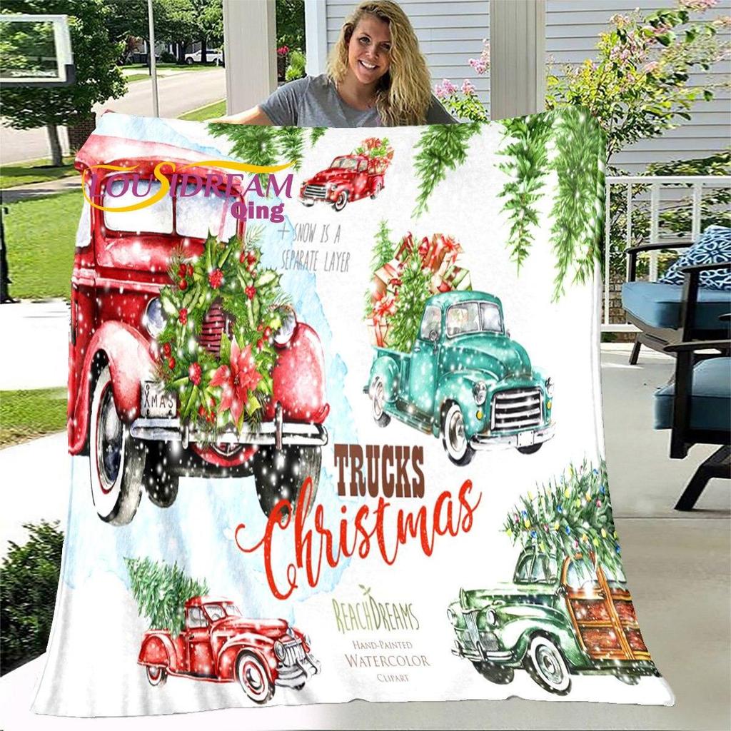 Одеяло с Рождеством, мягкое одеяло, пылезащитный чехол, диван-кровать, одеяла для взрослых, украшение для дома