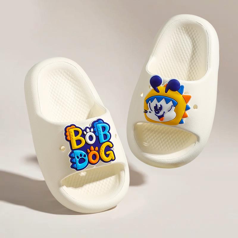 Новые детские тапочки с мягкой подошвой, летние детские домашние тапочки с героями мультфильмов
