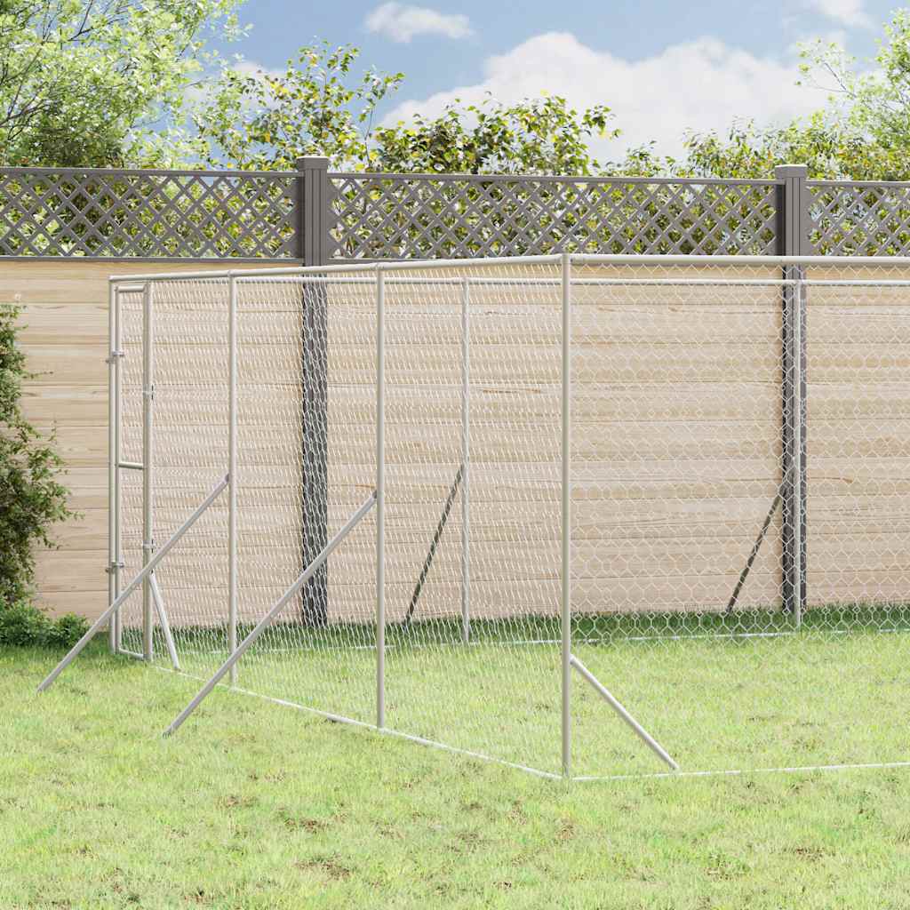 Vidaxl Kojec Zewnętrzny Dla Psa, 6X14X2 M, Stal Galwanizowana
