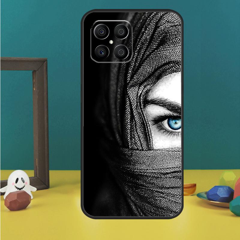 Мусульманский Исламский Арабский Хиджаб Чехол для Девочки Для Honor 200 Lite Magic 7 6 5 Pro Honor X9c X9b X9a X8b X8a X8 X9 50 70 90 Lite Чехол