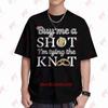 Buy Me A Shot I'm Tying The Knot Stag Do Hen Wedding Bride Short Sleeve Tee 100% Cotton T-Shirt