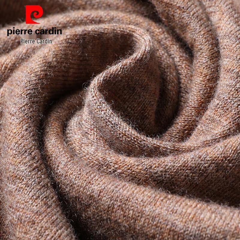 Мужской свитер Pierre Cardin из 100% шерсти с V-образным вырезом и рукавом три четверти