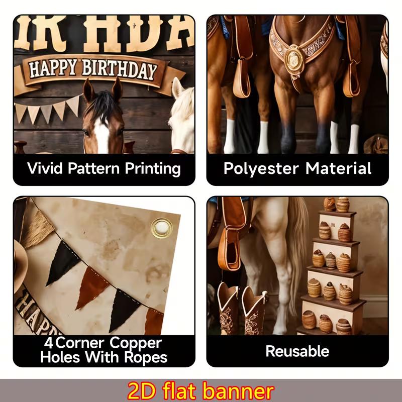 2D Wild West Background for Kids Birthday Photoshoot and Video