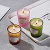 1pc Fragrant Candle Creative Nordic Glass Cup Soy Wax Smokeless Aromatherapy Candle for Home, Wedding, Festival Party Candles