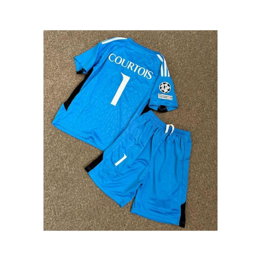 2022/23 Season Thibaut Courtois Goalkeeper Children's Jersey