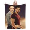 Twilight Jacob Edward Blanket Coral Fleece Plush Autumn/Winter  Portable Lightweight Throw Blanket for Sofa Couch Bedspread