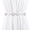 Waist Chain Women'S Hollow Butterfly Decorative Dress Shirt Waist Belt Hook Adjustment Waist Chain