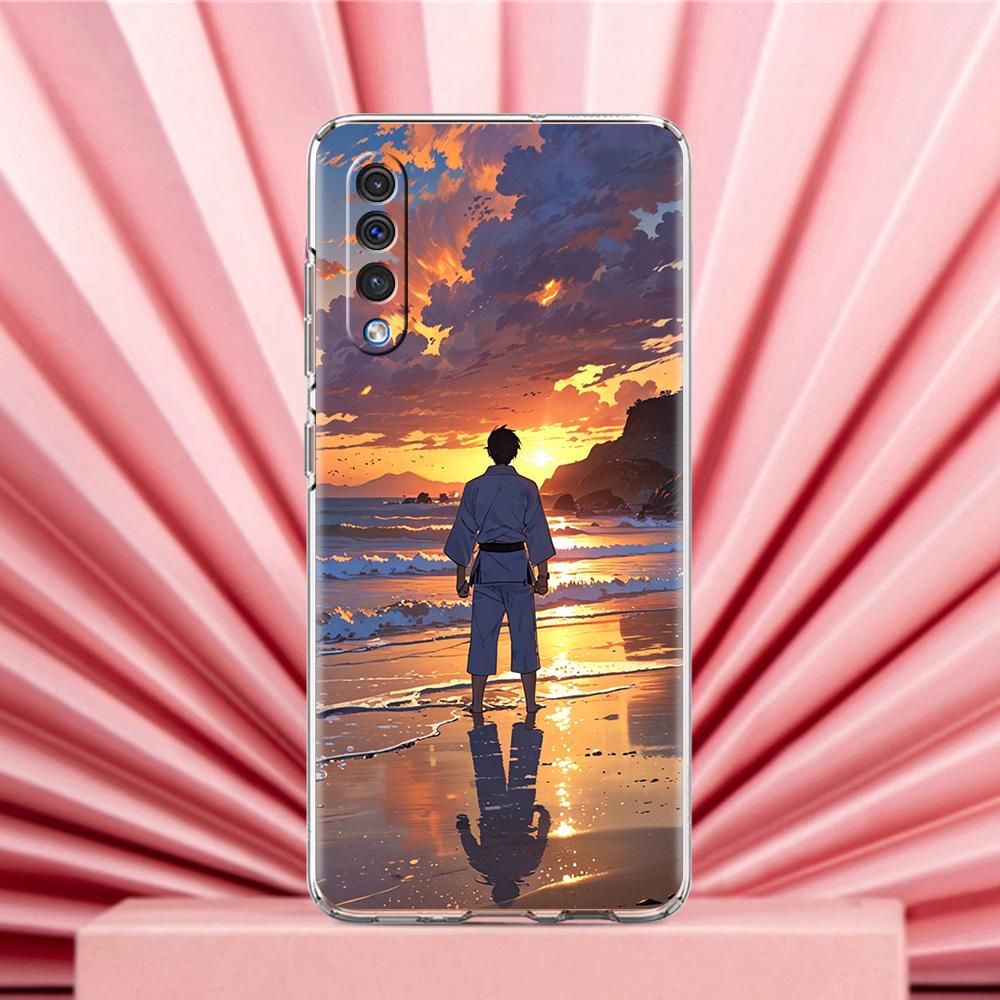 Чехол для телефона Samsung A56 A36 A26 A24 A16 A14 A12 A32 A50 A70 A20E A22 A40 A34 A54 A42 A52 5G A06 Обложка Японские боевые искусства Дзюдо