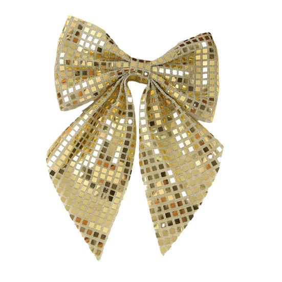 Yousheng Hairpin Bow Theme Sparkling Sequins Long Ribbon Hair Clip Bright Color Lightweight Back Head Hair Claw Hair Accessories