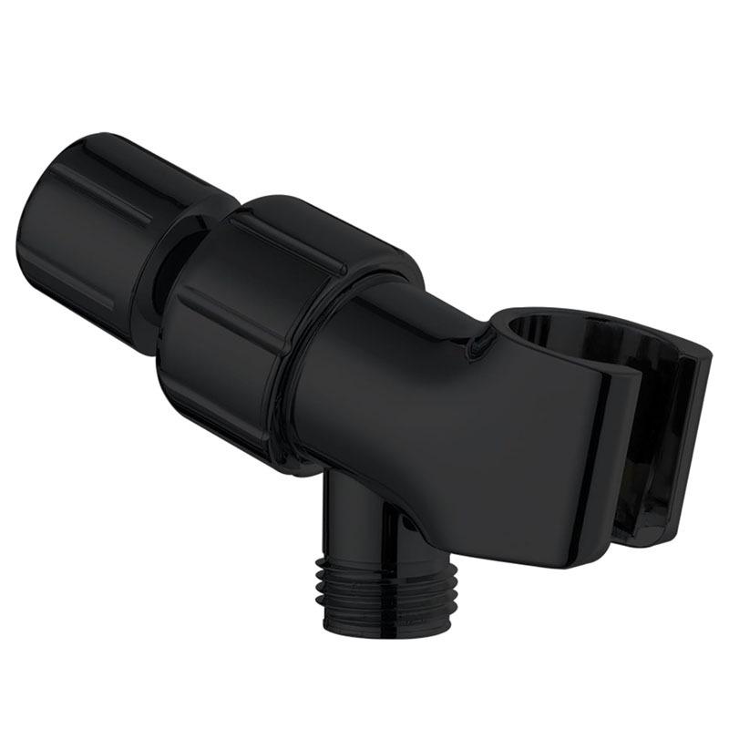 Ручной душевой набор под давлением с фильтрующим распылителем и массажной насадкой цвета «оружейный серый»