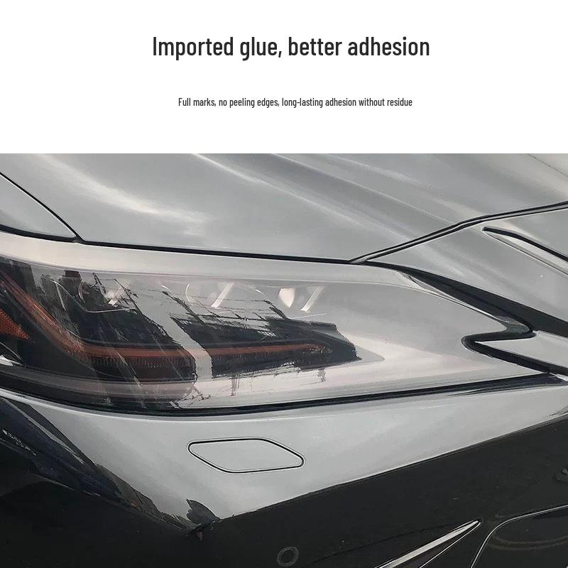 Lexus LX570 Headlight Film – Transparent Smoked Light-Control Protective Film