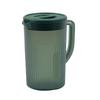 Plastic Pitcher with Lid Large Capacity High Temperature Resistant Cold Water Jug for Juice Tea