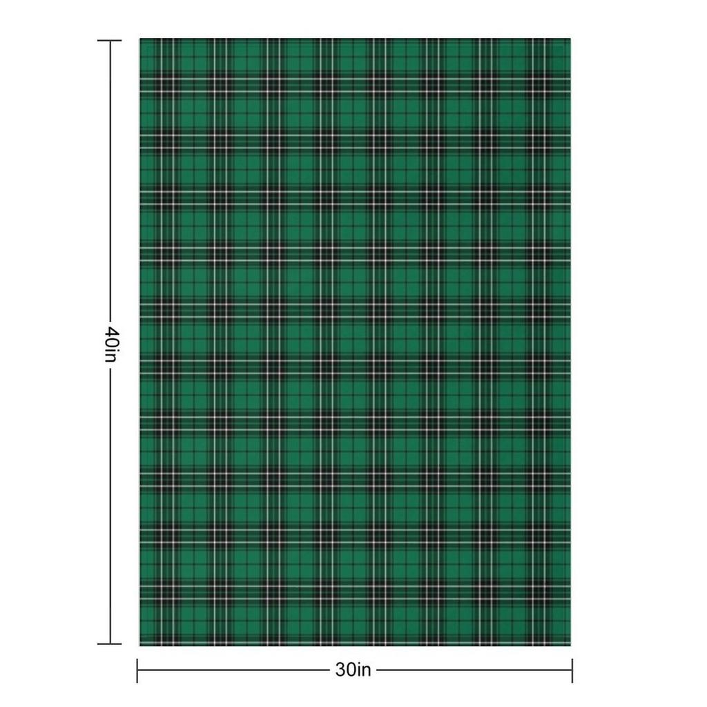 Clan MacLean Hunting Tartan Throw Blanket Luxury Thicken Hairys Fashion Sofas Nap Blankets