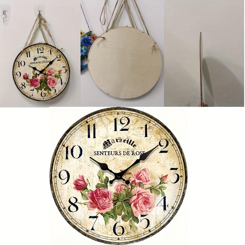 Продукт Подходит для 11 Программ, Декоративные Подвесные Часы 'Античная Роза', Очень Подходят для Украшения Дома и в качестве Подарочных Сувениров на День Матери