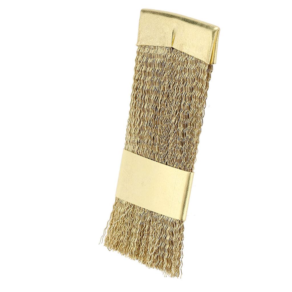 Nail Art Bits Cleaning Brush Golden Color Copper Wire Drill Cleaner Brush Manicure Accessories