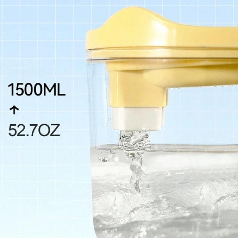 1,5 л фонтан для кошек с автоматической рециркуляцией, фильтр большой емкости, поилка для воды для кошек и собак, USB Электрический бесшумный диспенсер для воды для кошек