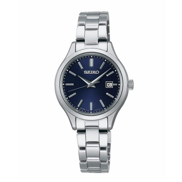 SEIKO SELECTION Women's Watch STPX095 S Series Solar 3-Hand Calendar Navy