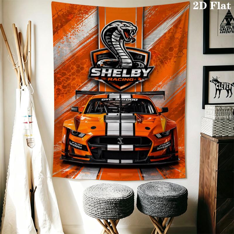 SHELBY Wall Tapestry Aesthetic Wall Hanging Printed Fabric Blanket Decorative Tapestries for Bedroom Living Room Home Decor