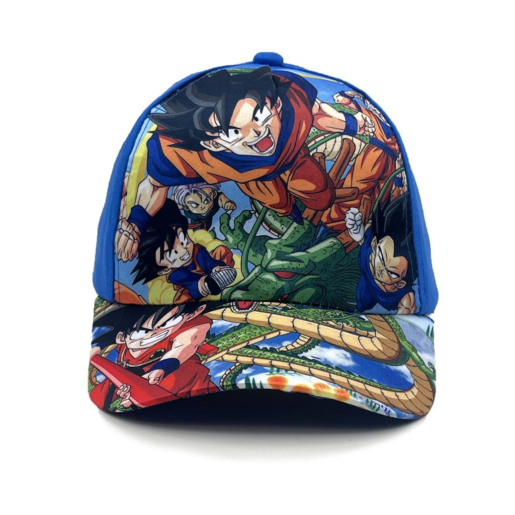 Ball Dragon Cartoon Kids Outdoor Baseball Cap With Polyester Lightweight