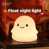 Забавный силиконовый ночник-поплавок с таймером для детской комнаты, настольная прикроватная лампа с сенсорным управлением для декора детской комнаты
