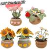 Tulip Flowerpot Flower/Sunflower Crochet Kit Crochet Starter Kit Handmade Crafts Lovers