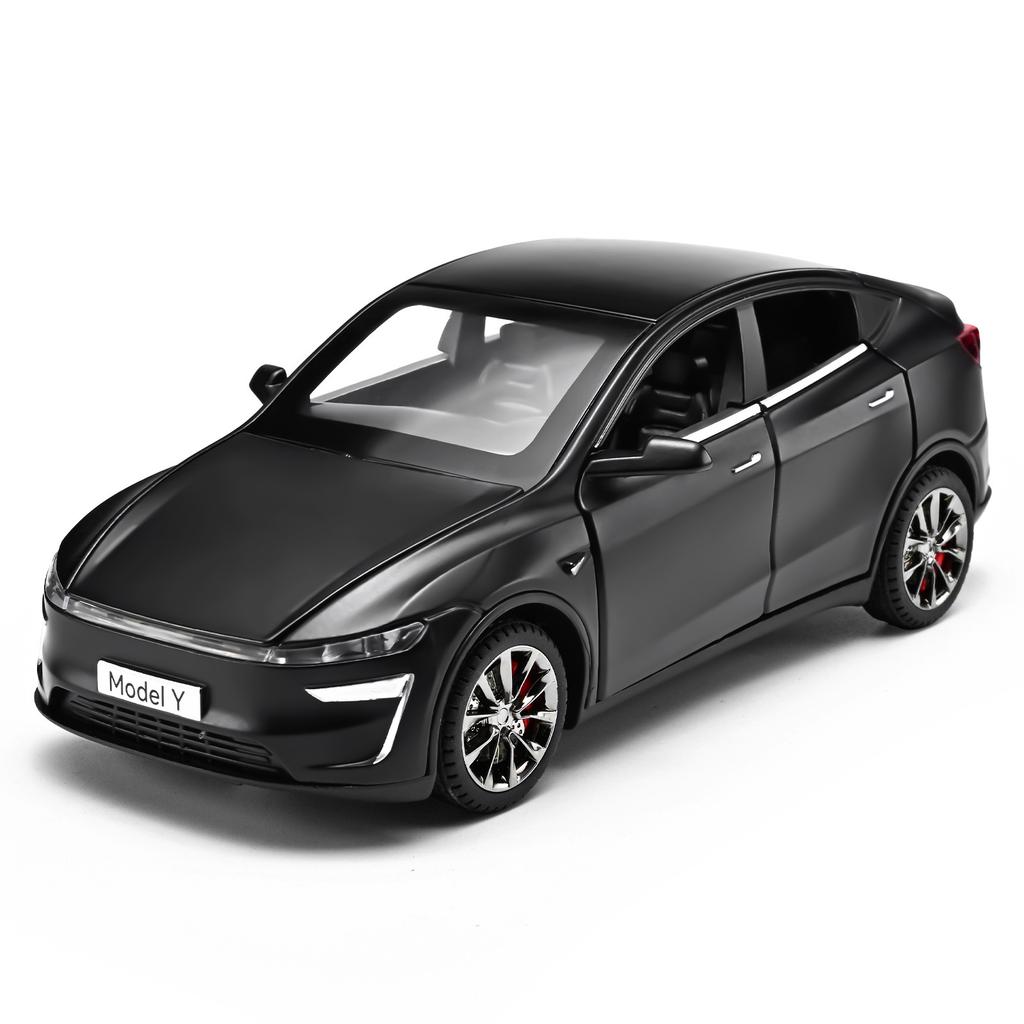 1:32 Model Y Alloy Car Model Sound and Light Pull Back Children's Toy Collectibles Birthday gift