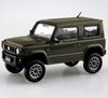 AOSHIMA The Snap Kit Series Suzuki Jimny Custom Wheel Пластиковая модель 1/32 (Джунгли Грин) Цветовая кодировка № 08-SP1