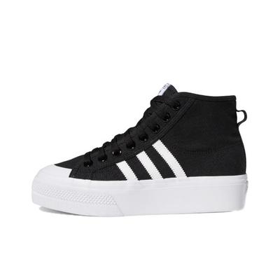 Женские кеды Nizza Platform Mid Core Black White FY2783