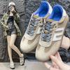 Retro Training Shoes Women's Summer Flat Bottom Casual Sneakers Gump Shoes