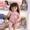NPK 55cm Baby Doll Girl Reborn Princess Soft Full Body Silicone Bath Doll