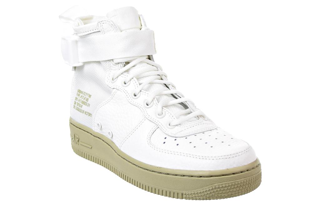 Nike Sf Air Force 1 Mid Слоновая кость Оливковый Женские AA3966-100
