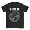 Мужские Женские Футболки De La Soul ATCQ A Tribe Called Quest Одежда из Чистого Хлопка Винтажные Футболки с Коротким Рукавом Футболки Большого Размера