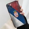 Флаг Сербии Сербский чехол для телефона Для iPhone 17 Pro Max 16 15 14 11 12 13 Pro Max mini 15 16 Plus 16e 17 Air Cover