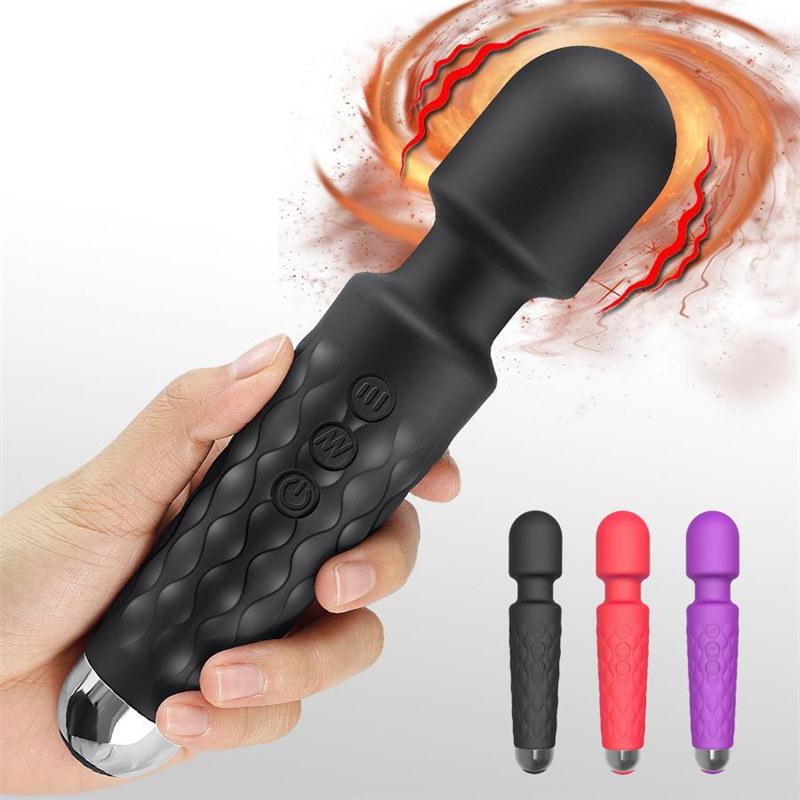 Powerful Magic Wand Vibrators for Women Clitoris Stimulator AV Stick G Spot Massager Female Masturbator Sex Toys for Ladies Couple Games