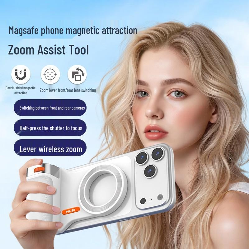 Bluetooth Selfie Stick with Remote, Zoom, and Anti-shake Stabilizer for Phone Photography