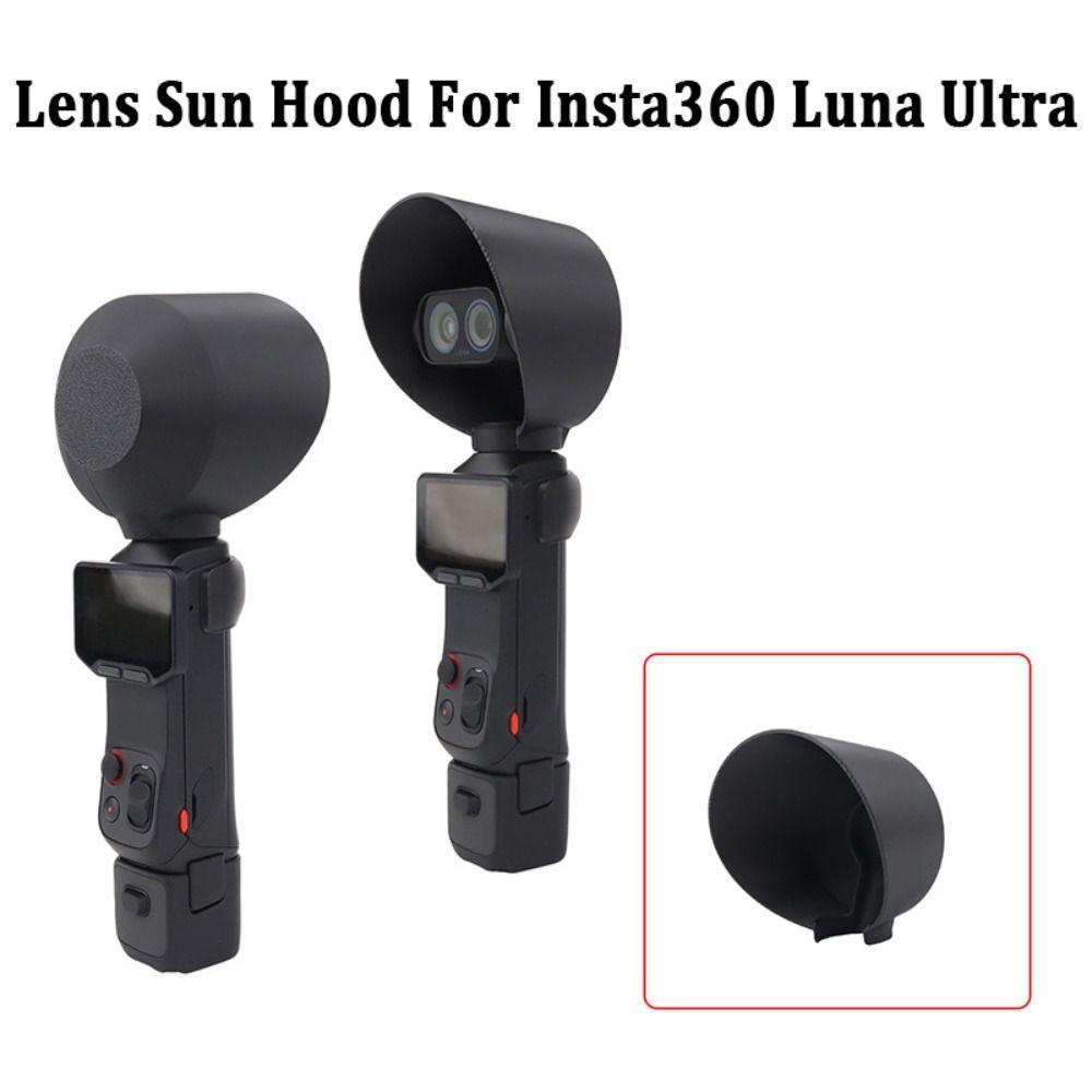 ABS Lens Sunshade Protective Lens Cover for Insta360 Luna Ultra Gimbal Camera Accessories