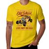 Old School Rockabilly Hot Rod T-Shirt new edition summer top kawaii clothes t shirts for men cotton