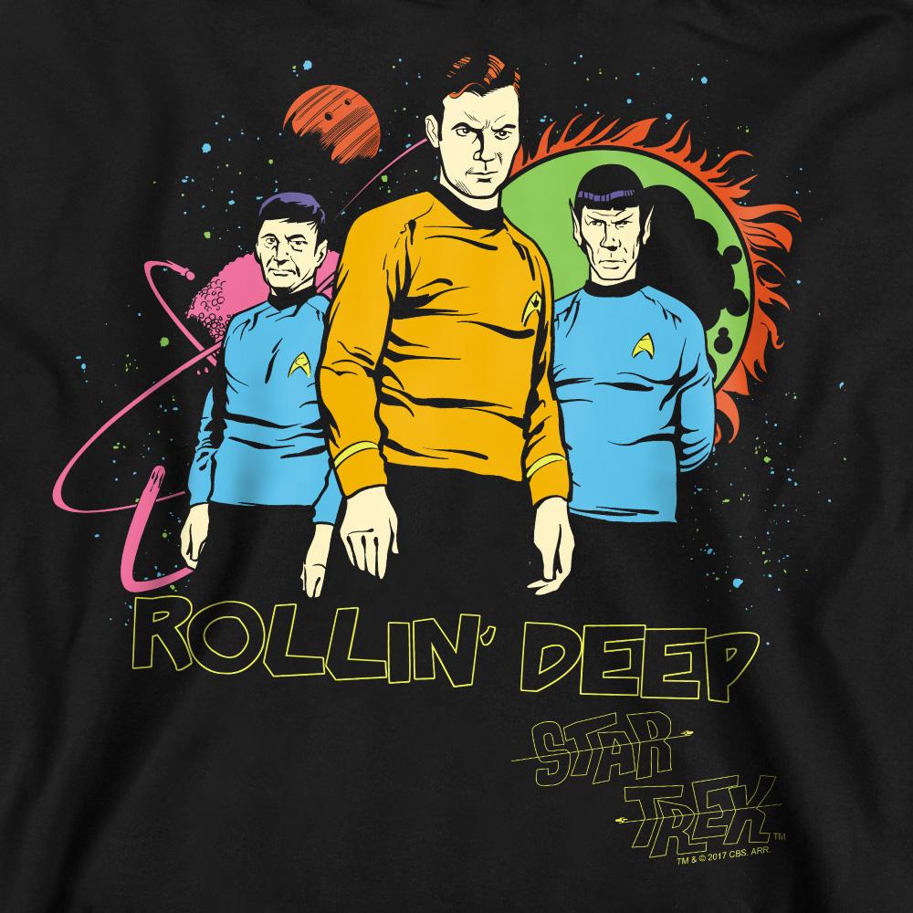 STAR TREK Унисекс толстовка для взрослых Rollin Deep