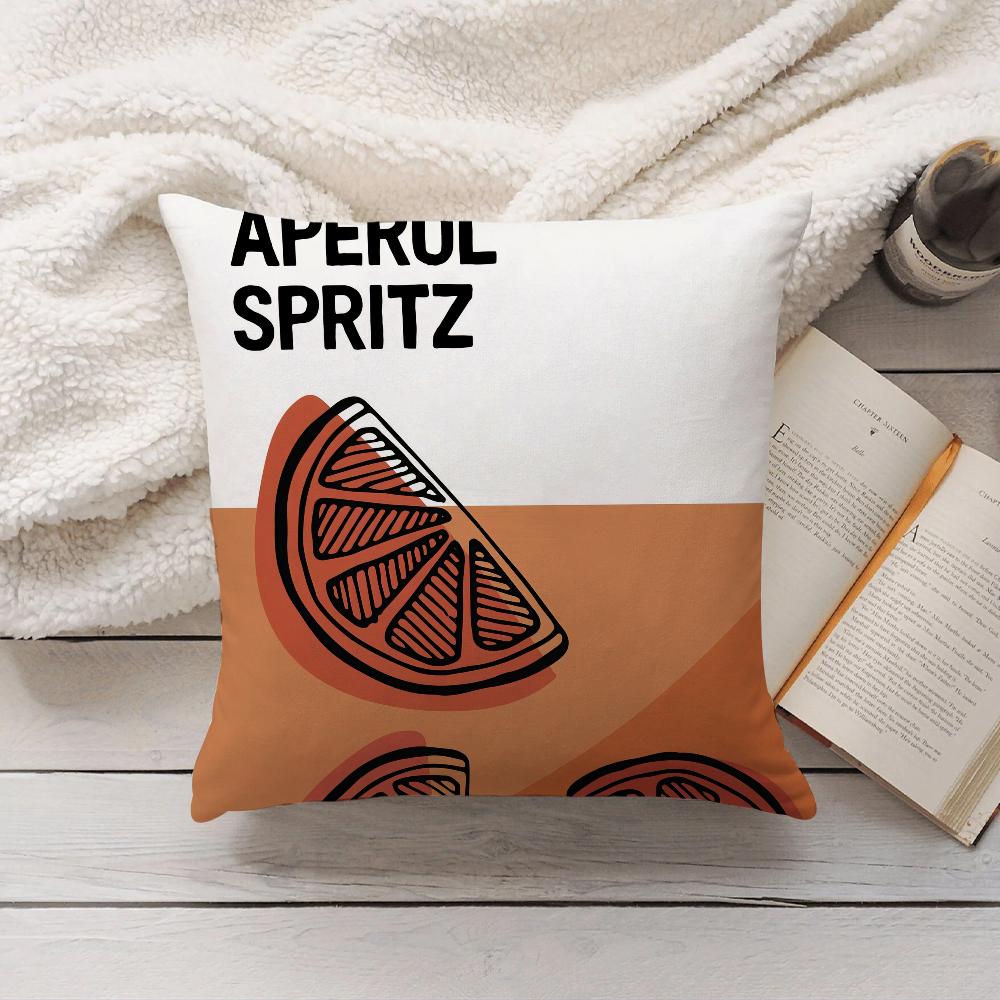 Fashion Cool AAperolS Pillow Case Home Decoration Cushion Cover Suitable For Bedroom Car Office Sofa